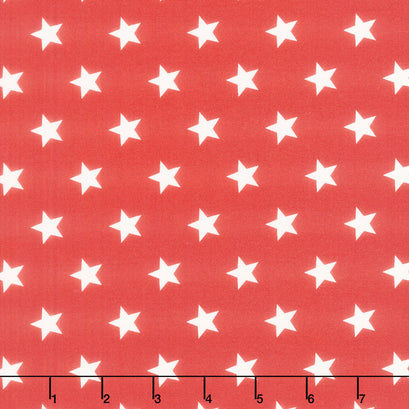 Monthly Placemat Coordinate - Stars Red Yardage