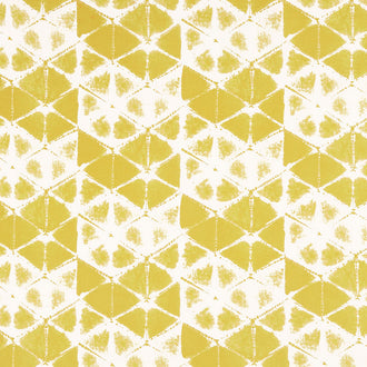 Eden - Shibori Mustard Yardage