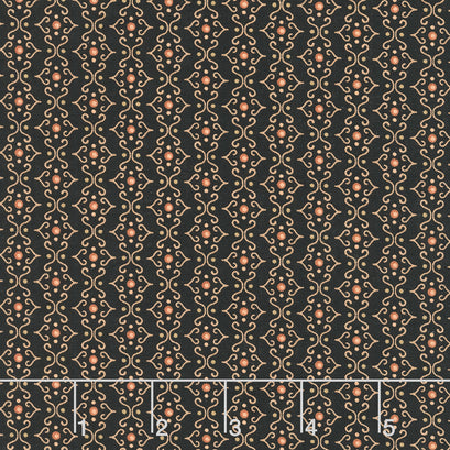 Cheddar and Coal II - Haunted Gate Black Yardage