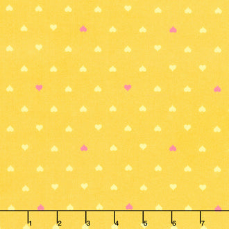 Besties - Unconditional Love Buttercup Yardage