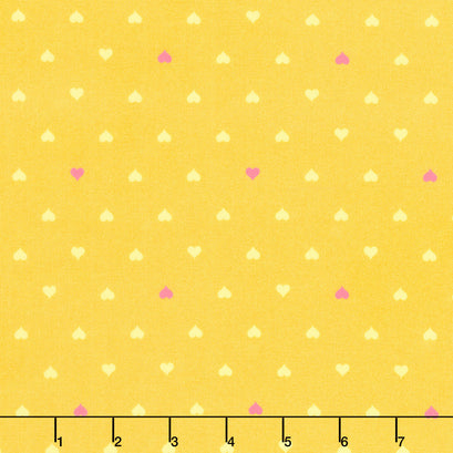 Besties - Unconditional Love Buttercup Yardage