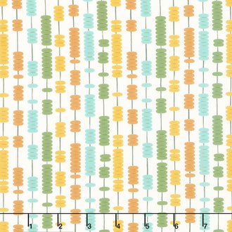 ABC XYZ - Abacus Cream Yardage