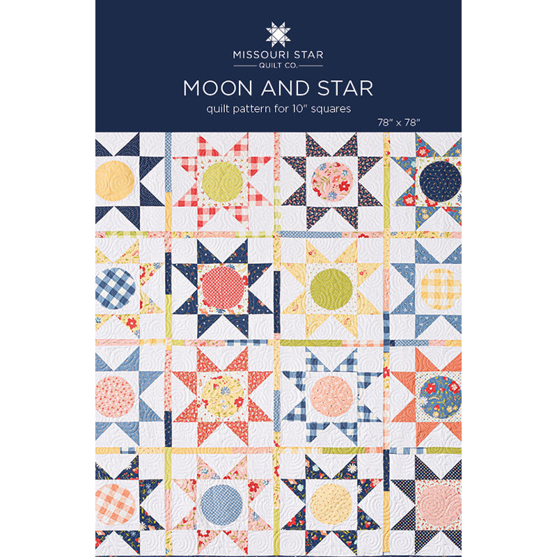 Moonshadow Quilt Pattern Tutorial How To Make A Moon And Star Quilt - Free Quilting Tutorial