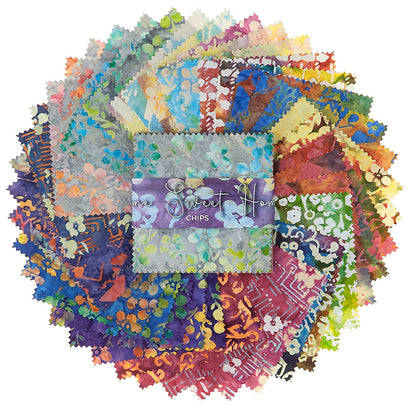 Home Sweet Home Batiks Favorites 5" Chips
