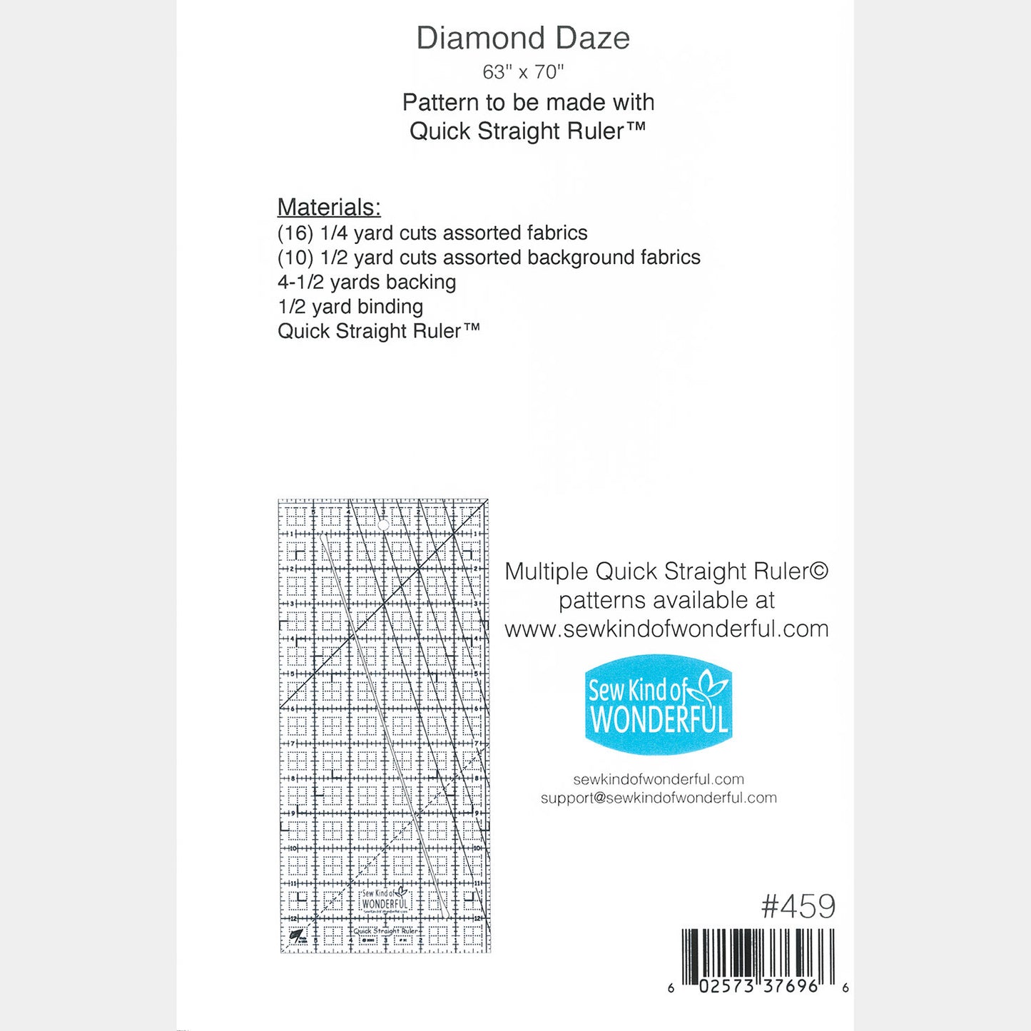 Diamond Daze Quilt Pattern Alternative View #1