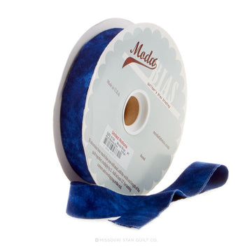 Bias Binding - Marble Indigo