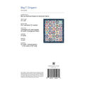 Big T Origami Quilt Pattern by Missouri Star