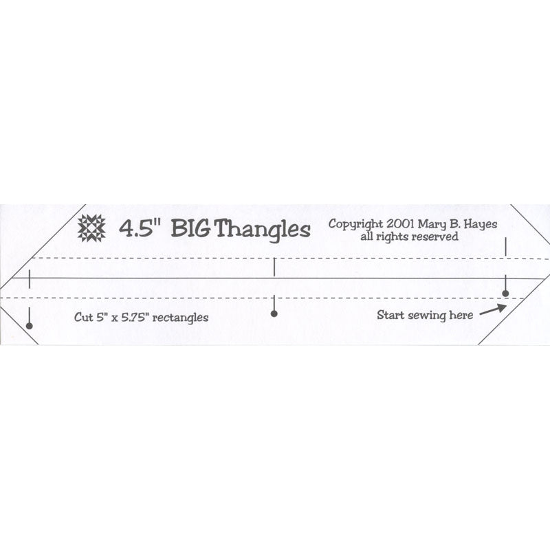 Big Thangles™ - 4.5" Finished Primary Image