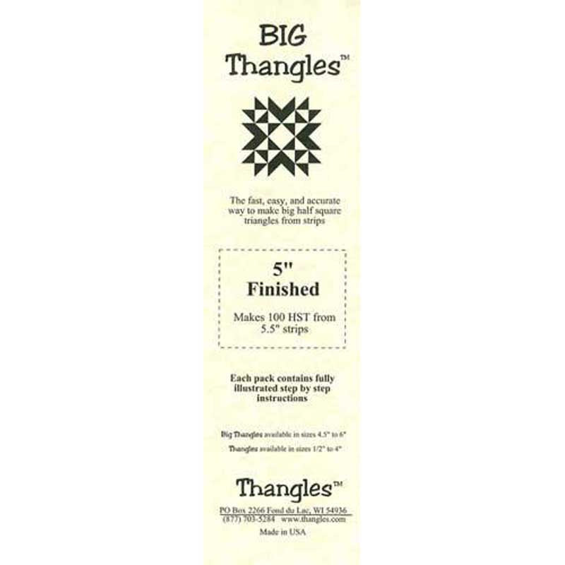 Big Thangles™ - 5" Finished Alternative View #1