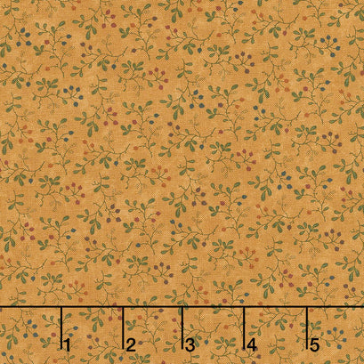 Bittersweet Lane - Creeping Thyme Goldenrod Yardage