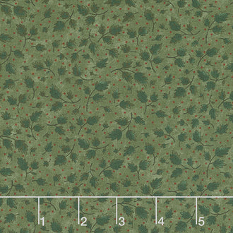 Bittersweet Lane - Oak Leaf Swirl Leaf Yardage