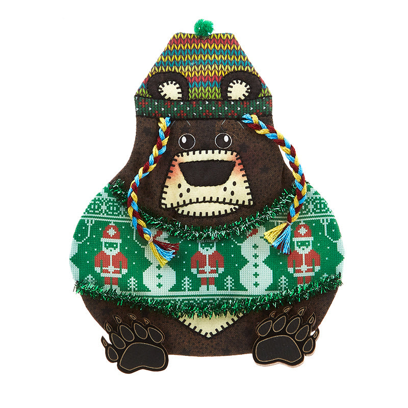 Maine Black Bears Hockey Custom Ugly Christmas Sweater - BiShop - Tagotee