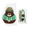 Black Bear Ugly Sweater Air Mail Ornament Kit Alternative View #2