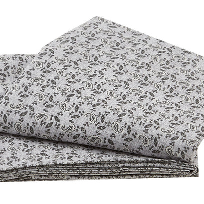 Blackwood Cottage - Paisley Light Gray 3 Yard Cut