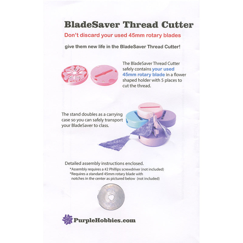 Bladesaver Thread Cutter - Lilac Alternative View #4