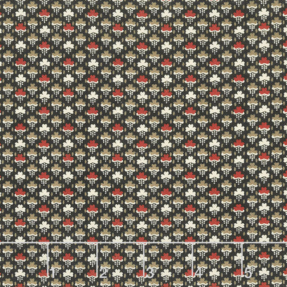 Blessed Beyond Measure - Clover Black Yardage