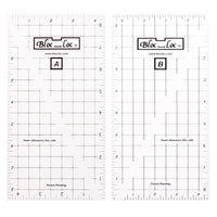 Bloc Loc Half-Rectangle Triangle 2:1 Ruler Large Set Primary Image