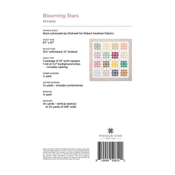 Blooming Stars Quilt Pattern by Missouri Star