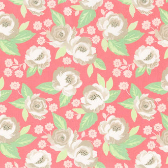 Bloomington - Faded Blooms Rose Yardage