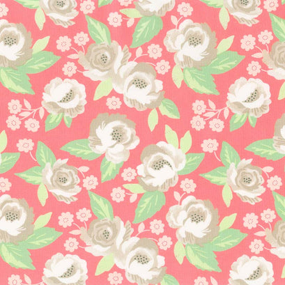 Bloomington - Faded Blooms Rose Yardage