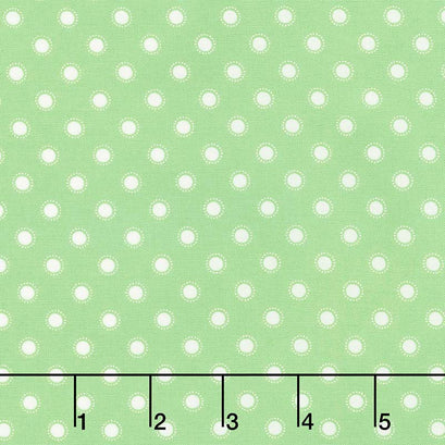 Bloomington - Parisian Dot Sage 108" Wide Backing