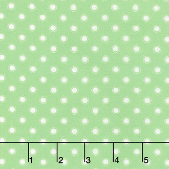 Bloomington - Parisian Dot Sage Yardage
