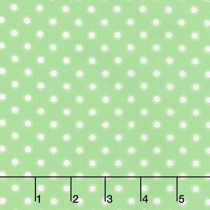 Bloomington - Parisian Dot Sage Yardage