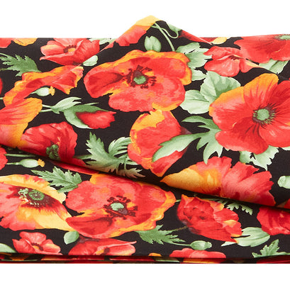 Blooms of Beauty - Field of Dreams Black 2 Yard Cut