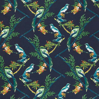 Bloomsbury - Night Talks Blue Yardage