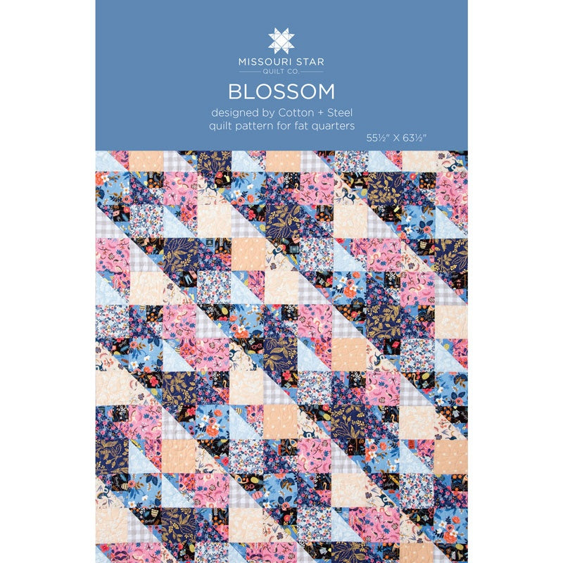 Blossom Quilt Pattern by Missouri Star Modern | Missouri Star Quilt Co.