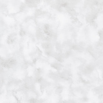 Blue Breeze - Watercolor Texture Gray Yardage