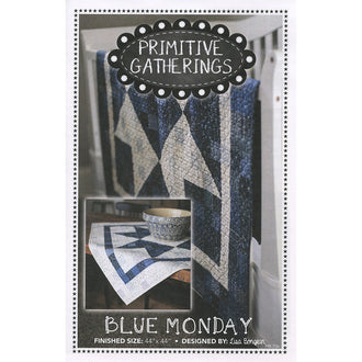 Blue Monday Pattern