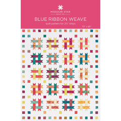 Blue Ribbon Weave Quilt Pattern by Missouri Star