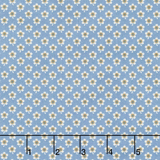 Blue Sky - Daisy Baltic Yardage
