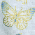 Blue Symphony - Butterfly Blue Metallic Yardage