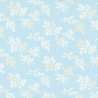 Bluebird - Sprigs Light Blue Yardage