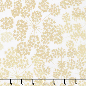 Blueprint Basics Wide - Floral Natural 108" Wide Backing