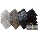 Bodacious Black Batik Solids Fat Quarter Bundle