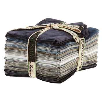 Bodacious Black Batik Solids Fat Quarter Bundle