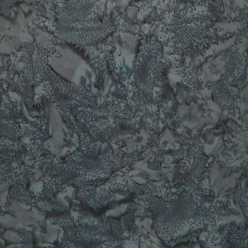 Bodacious Black Batik Solids - Smoke Yardage