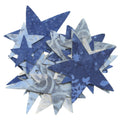 Bohemian Chic Batik Stars Fusible Appliqué Shapes Alternative View #1