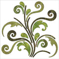 Bohemian Chic Batik Vines Fusible Appliqué Shapes Primary Image