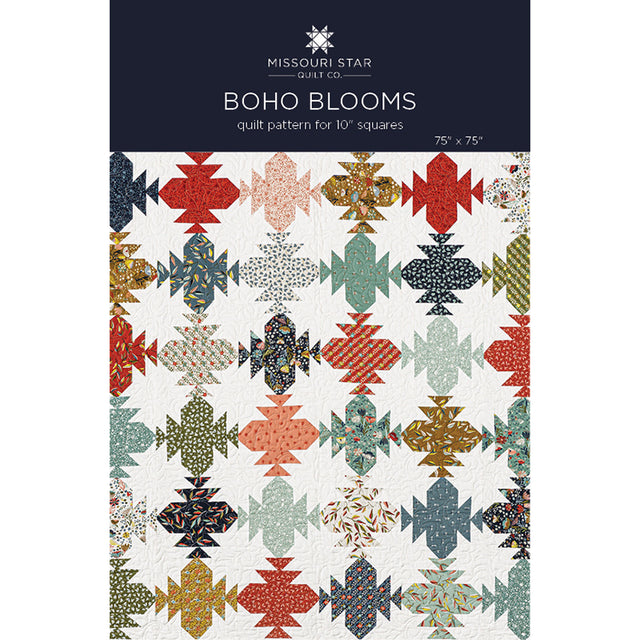 Boho Blooms Quilt Pattern by Missouri Star Primary Image
