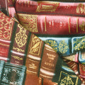 Books & Games - Library Books Metallic Yardage