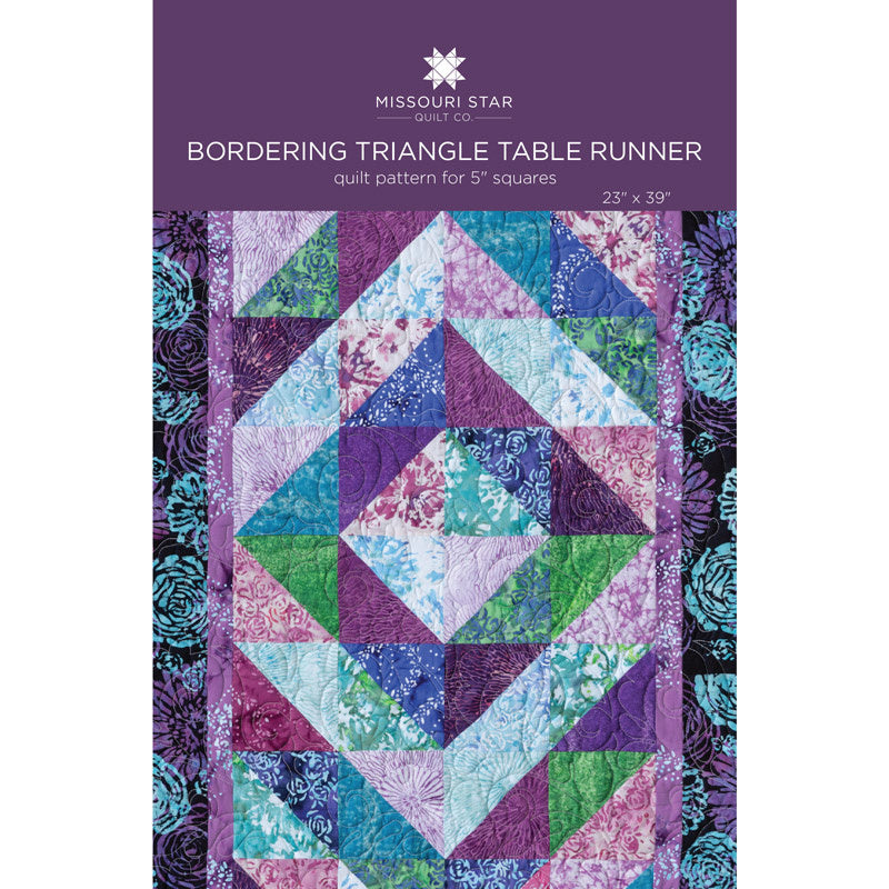 Bordering Triangle Table Runner by Missouri Star