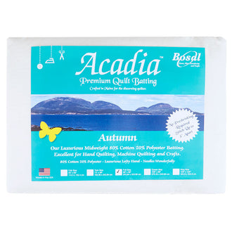 Bosal Acadia Premium Cotton-Poly Batting Double