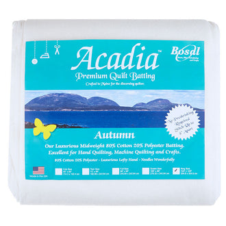 Bosal Acadia Premium Cotton-Poly Batting King