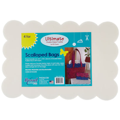 Bosal In-R-Form Ultimate Double Sided Fusible Scalloped Bags