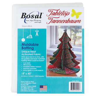 Bosal Moldable Batting - Tabletop Tannenbaum