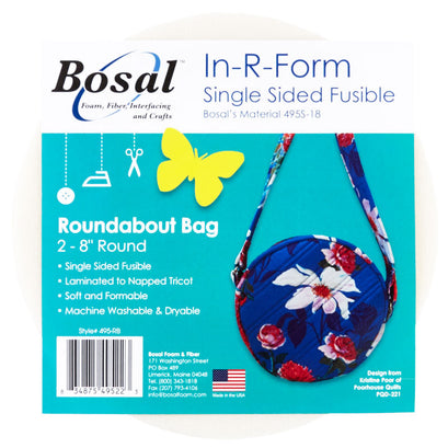 Bosal Roundabout Bag In-R-Form Single Sided Fusible